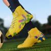 Super Star Fashion Yellow Men's Football Sneakers Unisex Professional Soccer Turf Shoes Big Size 46 Futsal Boots Men Trainers