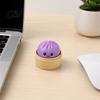Soft Squishy Keychain Press Button Keychain, Steamed Bun Decompression Toy with Smiling Face Pattern, Slow Rebound Feel Portable Mini Stress