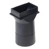 Plastics Hard 3.8cm Air Tubes Duct Pipe for 12V Grilling Centrifugal for 11028 Air Blower Cooling Fan Smokehouse Fan