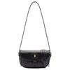 Beckett Brand Logo Flap Closure Calfskin Mini Shoulder Bag Women Shoulder Bag Black 6311771