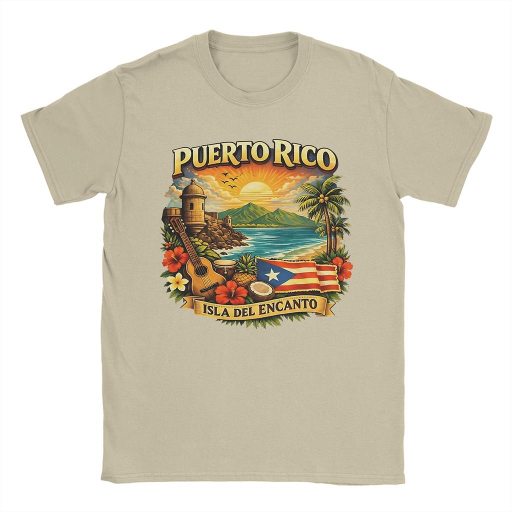 Puerto Rico T Shirt Summer Trendy Cool TShirts Unisex Cotton Comfortable XL XL XL Clothes ShortSleeved Funny Tops