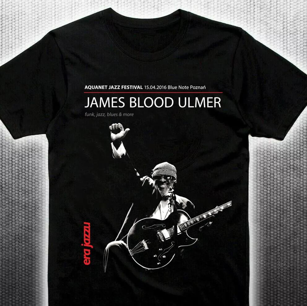 HOT James Blood Ulmer Black Cotton Shirt All size S-5XL L730 M