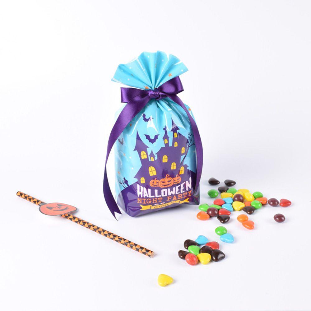Decor Handbag For Biscuits Snack Halloween Decoration Party Supplies Baking Gift Bags Candy Pouch