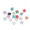 10/20Pcs/Lot 15*15.5mm Glass Starfish Shape Charm Small Loose Beads for DIY Jewelry Making Earrings Bracelet Wholesale