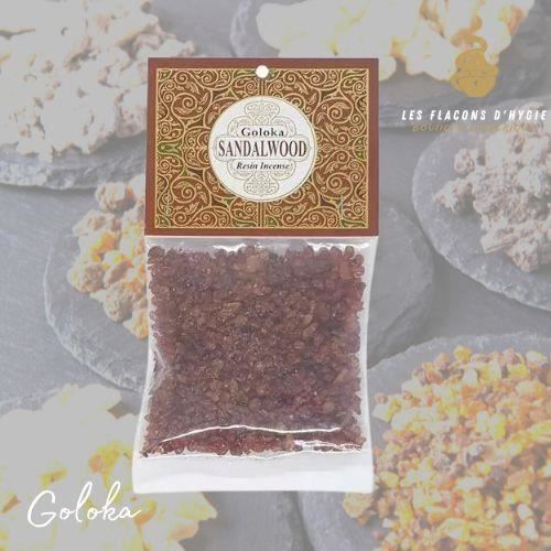Encens - Goloka - Sandalwood - Résine - 30 Grammes - Marron