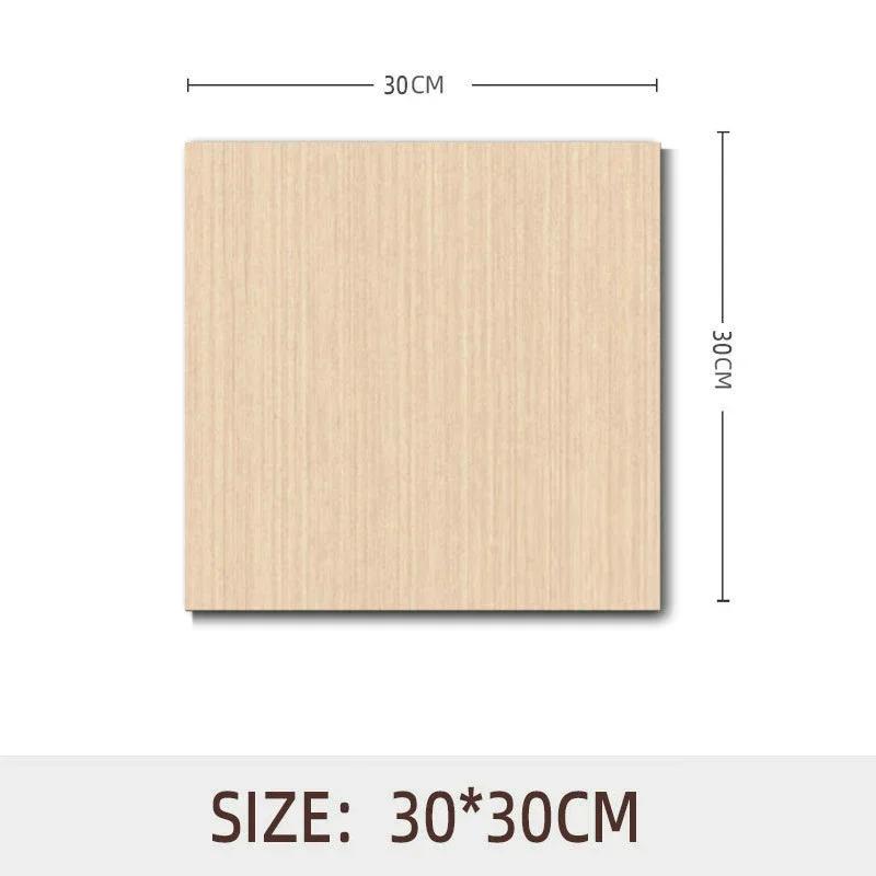 10pcs Waterproof Imitation Marble Wood Tile Floor Stickers 30*30cm Bathroom Home Decoration DIY Self-adhesive Wall Stickers