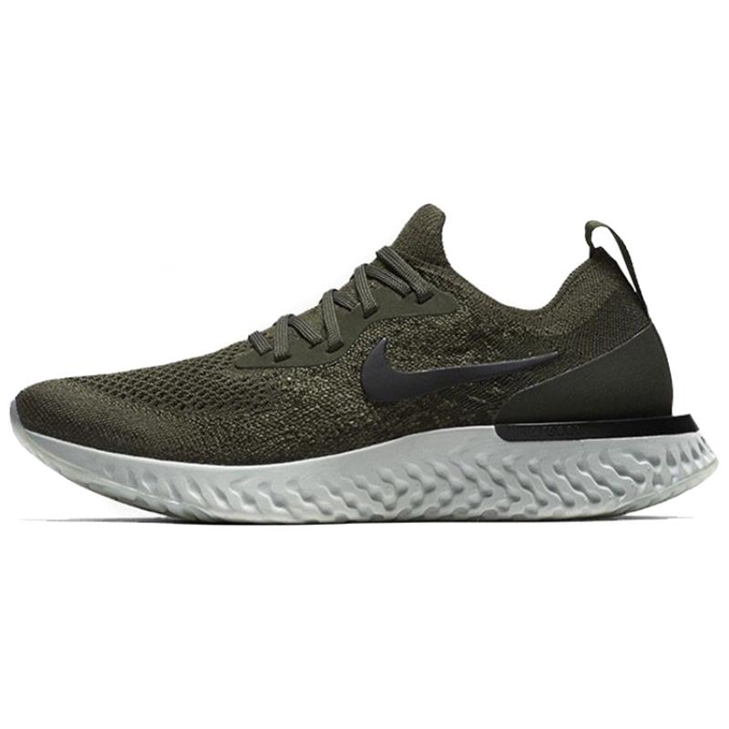 Nike Epic React Flyknit Olive Women's Sneakers AQ0070-300