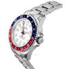RATIO FreeDiver GMT-serie Safir Rostfritt Stål Vit Urtavla Blå Röd Pepsi Bezel Automatisk RTF061 200M Herrklocka