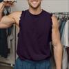 INCERUN Summer Men O Neck Tassel Sleeveless Casual Loose Tank Tops
