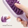 Lightweight Long Handle Silicone Hair Brush Shampoo Brush Travel Friendly For Effective Scalp Stimulation And Relaxation