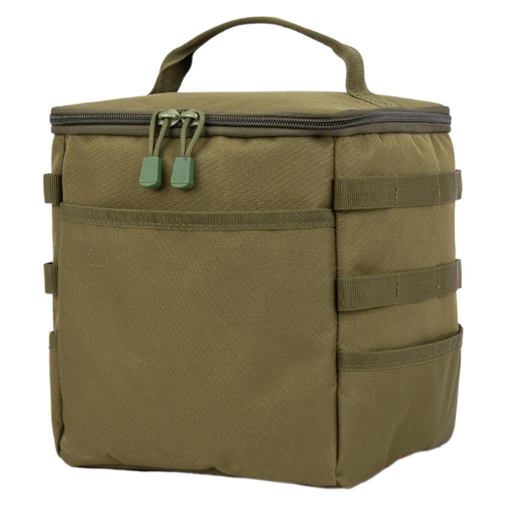 10L campingoppbevaringspose med stor kapasitet gasstankoppbevaringspose Jordspikerverktøyveske Bestikk Håndveske Gasskomfyrbeholder Bæreveske