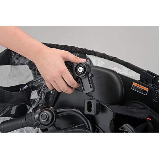 Yamaha Child Seat Rain Cover for Yamaha PASKissminiun Black QQ1-OGG-Y04-005 [Genuine Product]