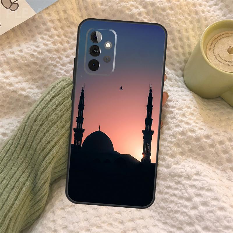 Arabic Muslim mosque building Case For Samsung Galaxy A35 A15 A55 A53 A33 A13 A36 A56 A26 A16 A22 A32 A52 A54 A34 A05 A06