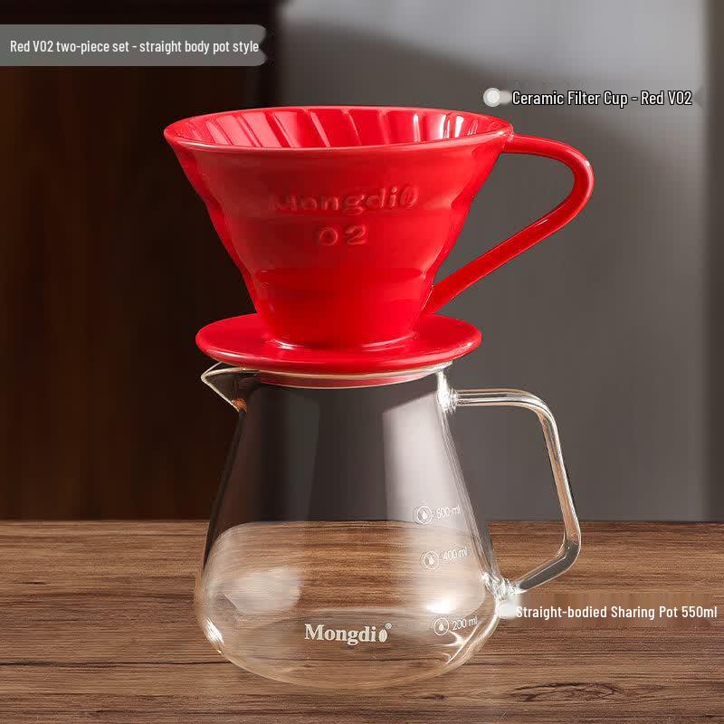 Qiwei V60 Ceramic Pour Over Coffee Set
