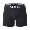 7-Pack Men's Underwear: Solid-Colour Fashion Essentials Versatile Long Boxer Briefs