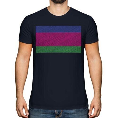 

Kuban People Republic Scribbling Flag Men T-Shirt Gift Football XL