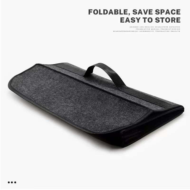 Car Felt Cloth Storage Bag Folding Organizer Box Trunk Tool Case For Suzuki Swift Samurai Vitara SX4 Jimny Alto Kaiser Ingnis Dz