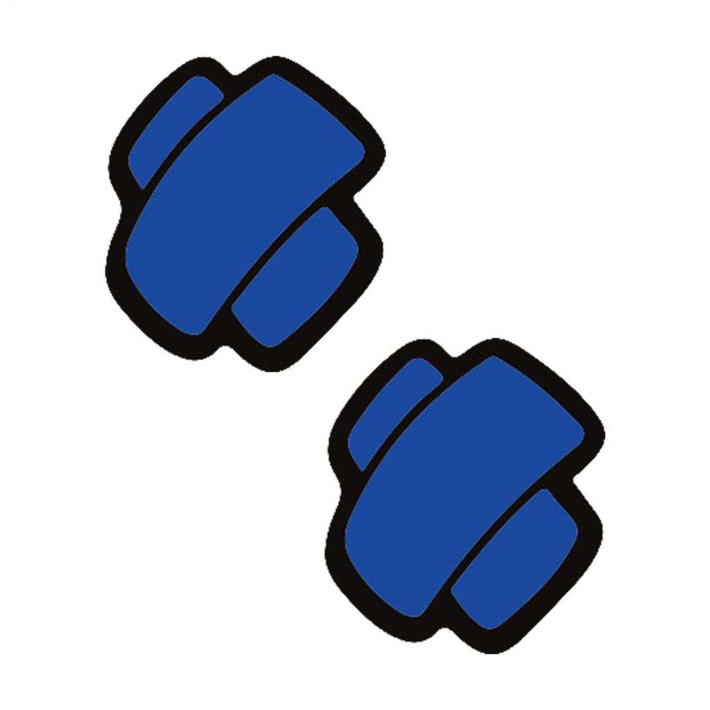 Car Stickers 2pcs 10cm Bandage Design Funny Bansoku Sticker Car Repair Set Waterproof Self