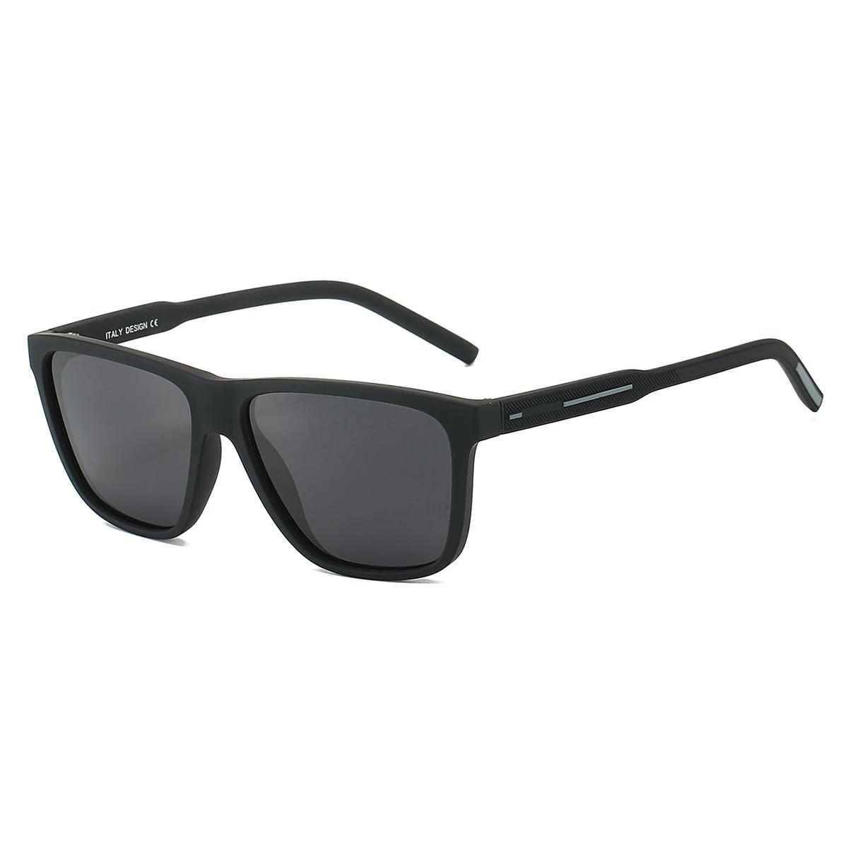 

KAMMPT Vintage Square Sunglasses Men New Fashion Classic Mirror Outdoor Shades Women Brand Design Anti-UV Protective Sun Glasses as picture shows