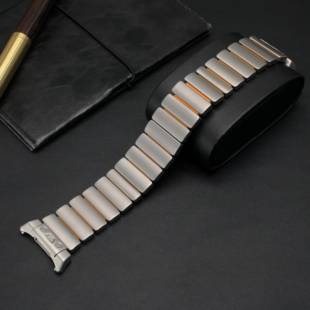 

Металлический титановый ремешок Business для Samsung Galaxy Watch Ultra 2025 47 мм Роскошный резиновый ремешок для запястья для Galaxy Watch Ultra 2024 47 мм Galaxy Ultra 2025