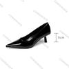 Fashion Comemore Patent Leather High Heels Women Shoes Sexy Thin Heeled Party Dress Shoe Solid Spring Autumn Soft Leather Pumps or Women