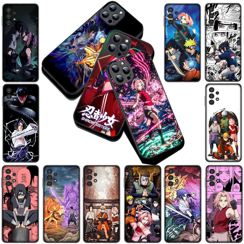 Haruno Sakura Narutos Uchiha Sasuke Phone Cover for Motorola Moto Edge 70 60 Fusion NEO Pro G Stylus G56 G96 G04 G05 20 Case