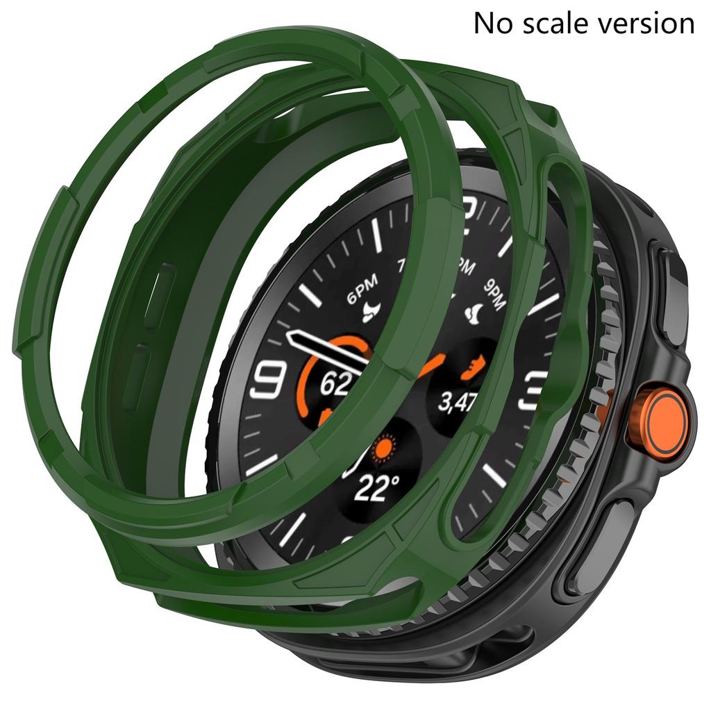 New Silicone Case For Samsung Galaxy Watch 8Classic 46 Protective Cover Shell Watch Strap Watch 8 Soft TPU Protector Accessories