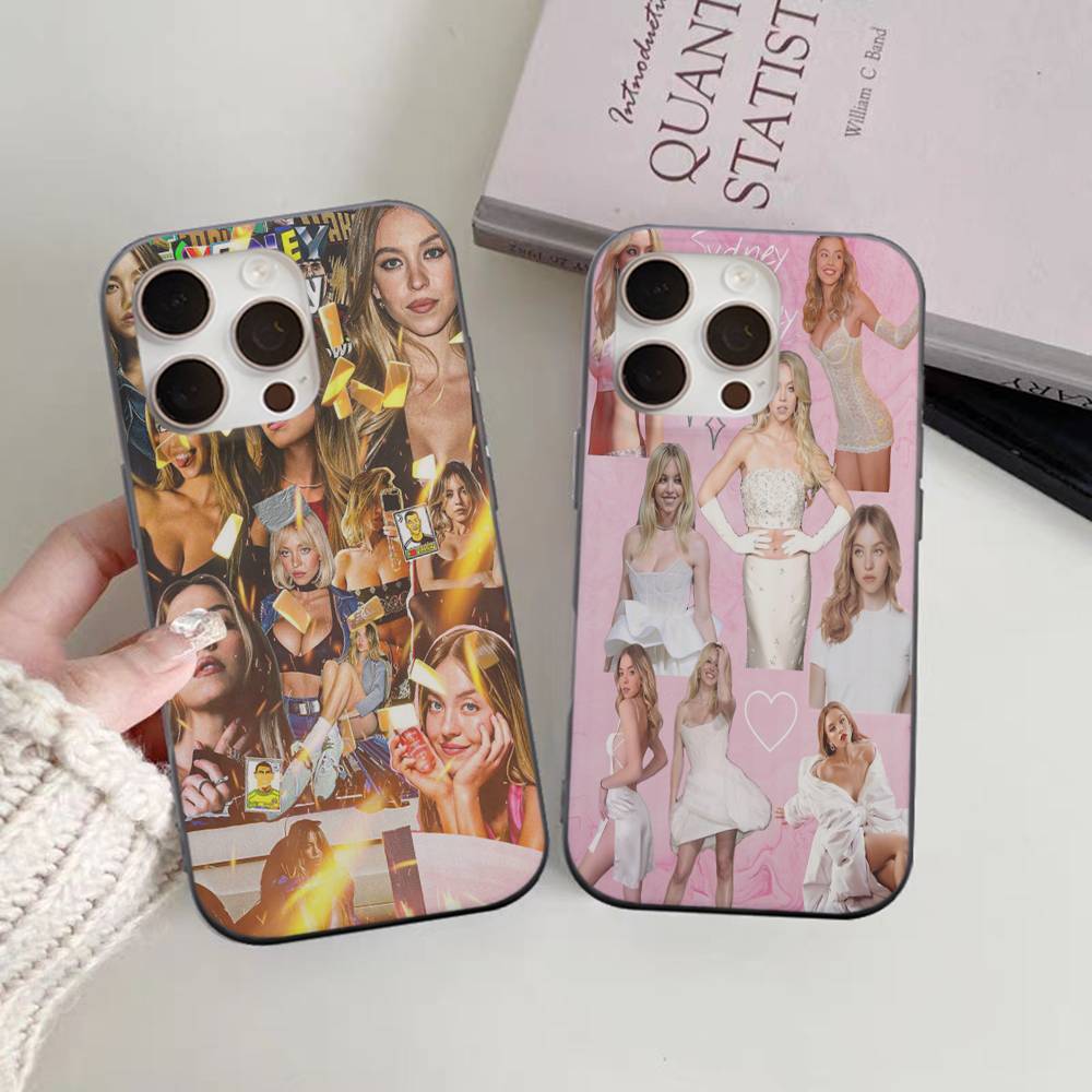 Sängerin Sydney S-Sweeney Für IPhone 17 16 15 14 Plus 13 12 11 Pro Max Mit Stoßfester Schutzhülle