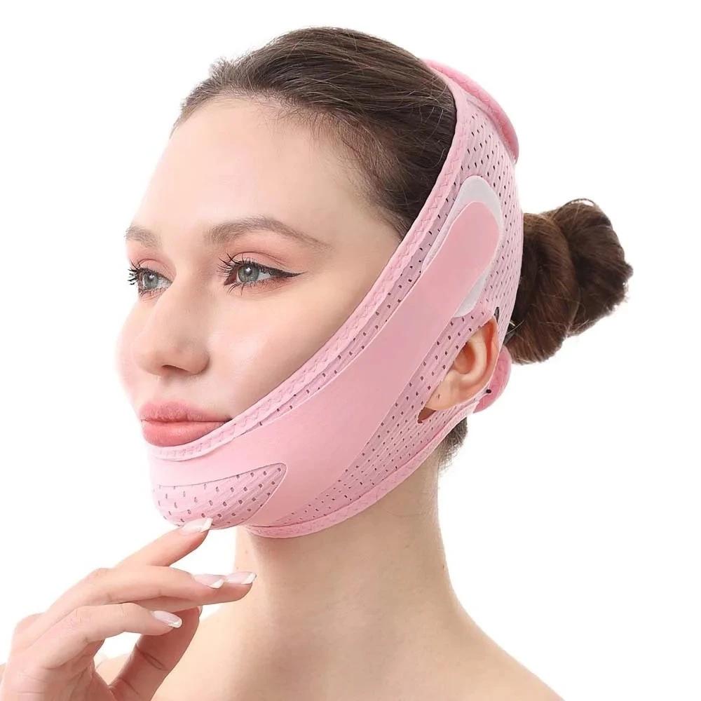 Women Face Lifting Belt Face Slimming Chin Cheek Lift Up Strap  V Line Shaper Anti Wrinkle Bandage Facial Beauty Skin Care Tools