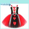 Lolitafairy Princess Dress For Girls Alice In Wonderland Queen Of Hearts Roleplay Costume