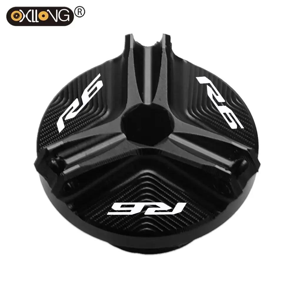 Accesorii Motociclete Șuruburi Capac Umplere Ulei Cupă Ulei Motor Pentru PENTRU YAMAHA YZF-R6 YZFR6 1999 2000 2001 2002 2003 2004 2005 2006