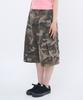 Isjabaibeu Camo Side Pocket Bermuda Pants
