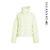 ELLASSAY Women's Mint Green Goose Down Short Jacket