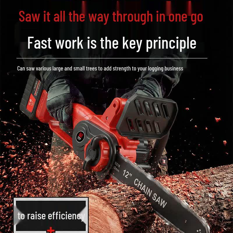 Mileide Brushless Cordless Electric Chainsaw CN Plug (adapter Included)