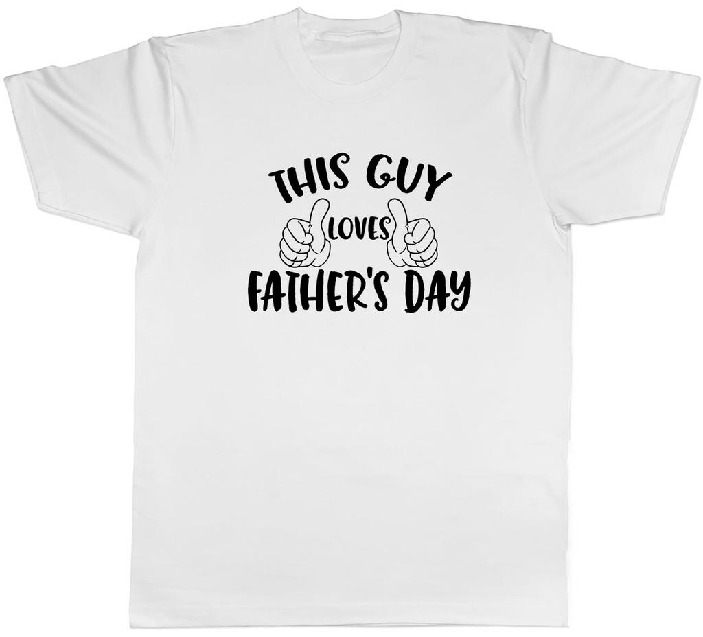 This Guy Loves Fathers Day Unisexs Unisex TShirt Tee