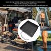 Outdoor Foldable Shower Base 1m Drain Pipe 41 X 41 X 6 Inches Compact Puncture Proof Portable Shower Pan for RV Trailer Beach