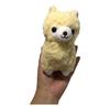 Cute Sales Fluffy Alpaca Plush Toy, SS Cream, F0125