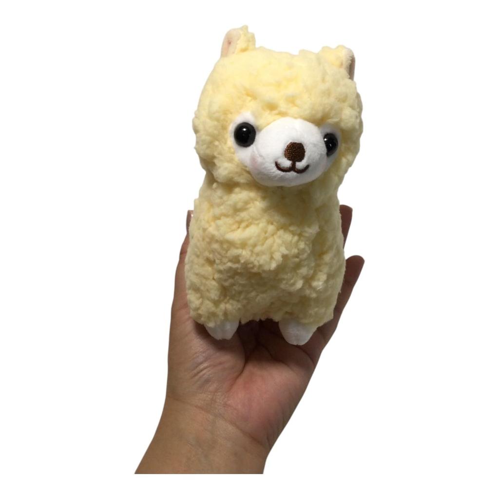 Cute Sales Fluffy Alpaca Plush Toy, SS Cream, F0125
