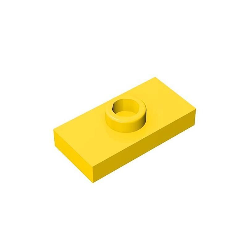 Non-Toxic 10Pcs 3794 15573 Plate Modified 1 X 2 With 1 Stud Building Blocks Bulk Parts Compatible With Bricks For Kid