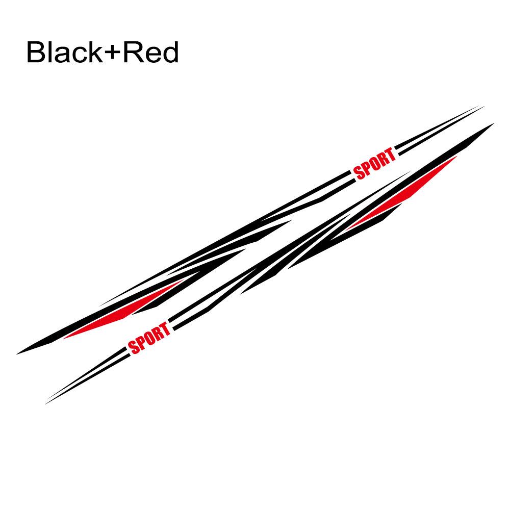 Car Stickers Racing Stripes Sports Graphics Decoration Decals Cover For Mazda Bongo Friendee Motorhome Camper Van RV Accessories
