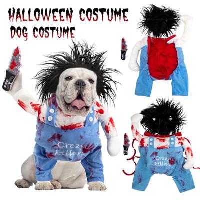 Funny Pet Costumes, Cats And Dogs Transformed Into Funny Holiday Costumes, Pet Cosplay Costumes