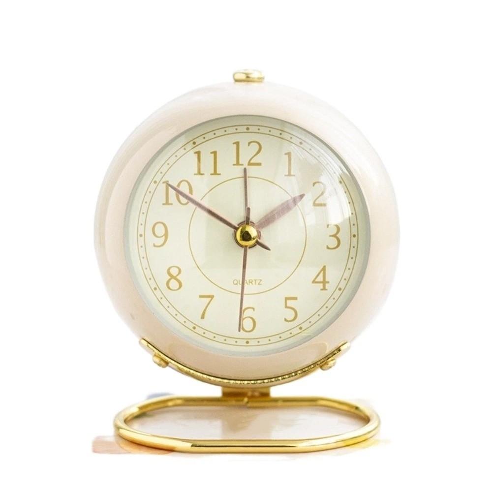 

Luminous Alarm Clock Colourful Table Clock Creative Student Alarm Clock Bedroom білий