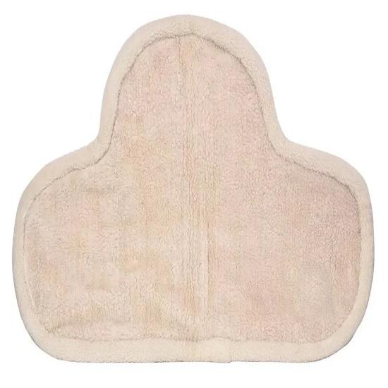 Ridex Black Color Polycotton Quilted Design English Horse Saddle Pad .