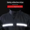 Protective Reflective Motorcycle Rain Suit - Ideal for Construction, Cycling & Riding
