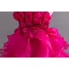 Girls Dress Flower Girl Tail Dress Organza Cake Princess Child Dress Wedding Pom Pom Dress  Little Girl's Favourite Dress Dresses