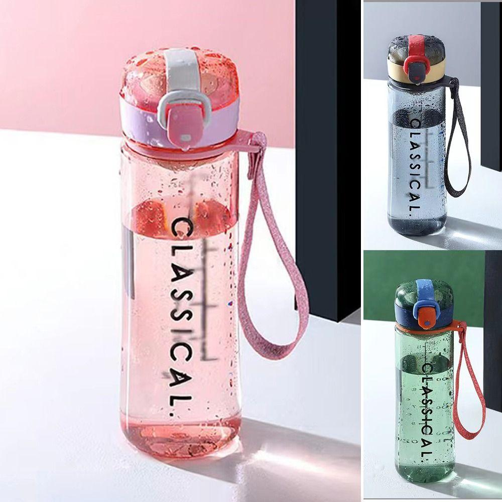 

500ML Outdoor Travel Cup Handheld Water Bottles Creative Trends Water Cup Office