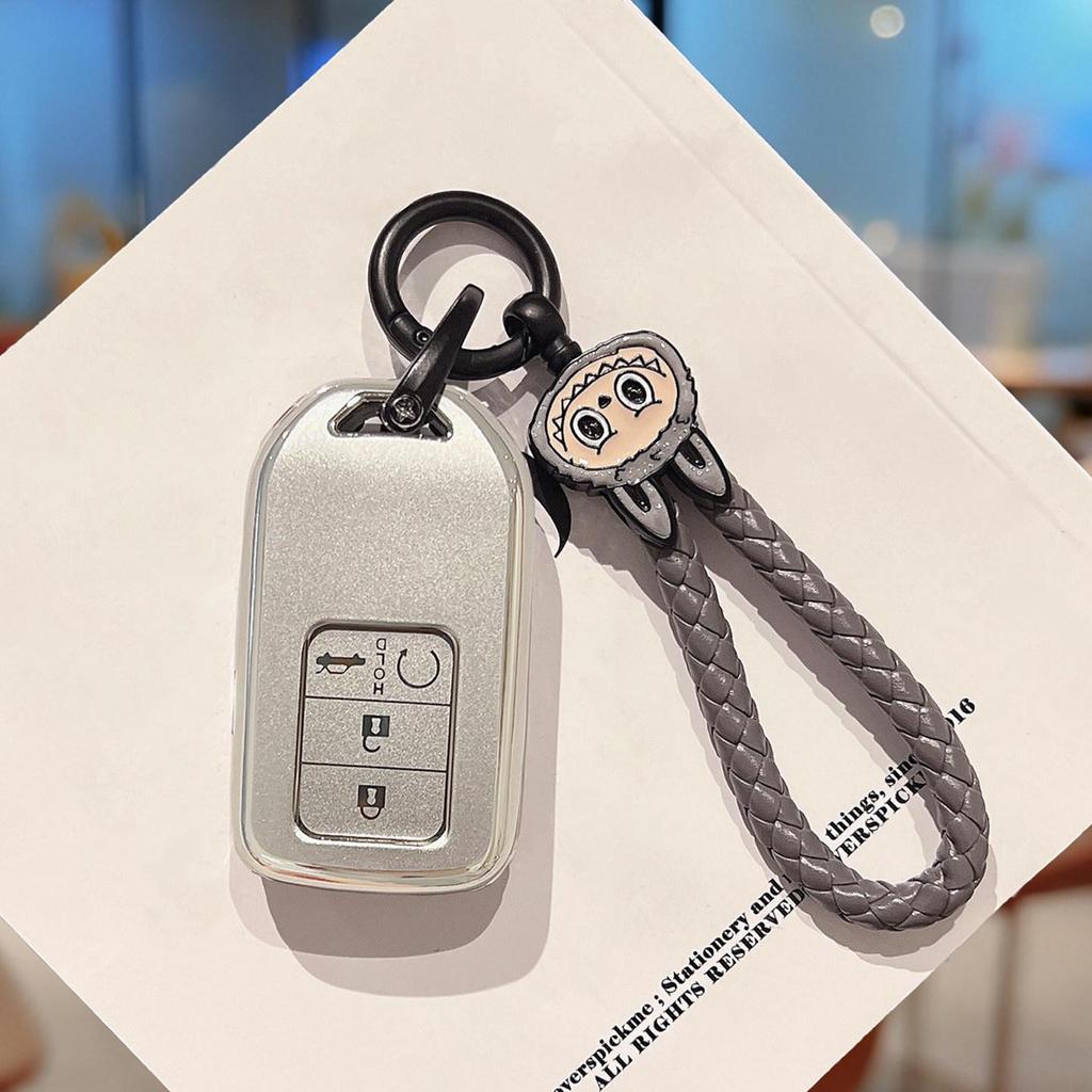 Honda Key Case for 10th Gen Civic, Accord, CRV, Vezel, HR-V, Crown, Road Style, and Lingpai.