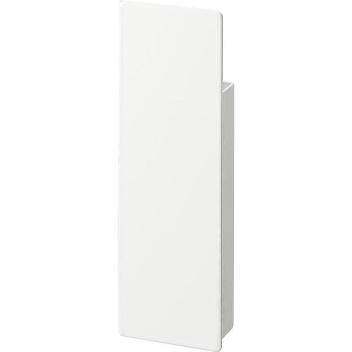 Yamazaki Cutter Holder White W5.2xD3.5xH17cm Tower Magnetic, Concealed Storage, Pen Holder, Pocket 1933