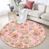 Sailor Moon5,Round Area Rug,Carpet Rug for Living Room Bedroom Sofa Playroom Decor,Non-slip Floor Mat
