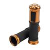 Universal Motorcycle 23mm 25mm Throttle Grip Aluminum Alloy Rubber Handle Grips Non-slip Handle Electric Scooters Moped Tuning